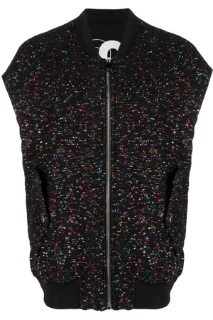 Khrisjoy Chaleco de tweed con cierre