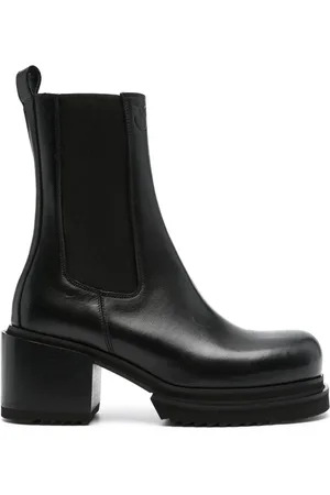 Pinko Botines con logo en relieve y tacón de 70mm