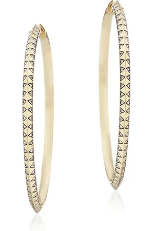 HARWELL GODFREY Arracadas en oro amarillo de 18kt