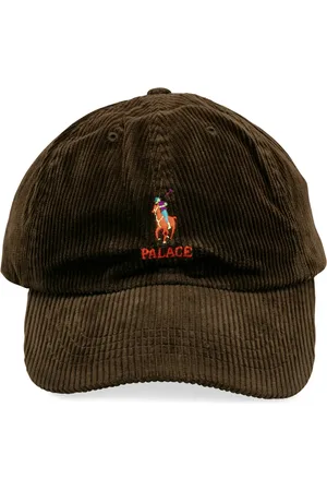 PALACE Gorra con logo de polo de pana