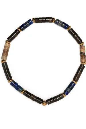Nialaya Pulsera con mostacillas de turquesa