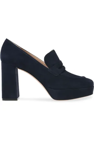Gianvito Rossi Zapatillas de gamuza Rouen con tacón de 70mm