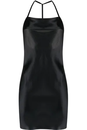 FLEUR DU MAL Slip dress con espalda en T