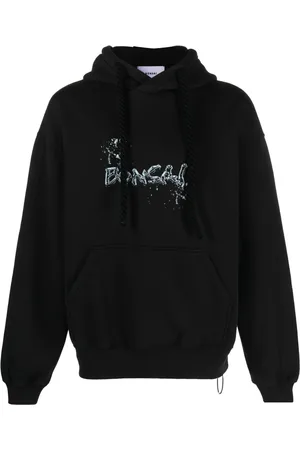 BONSAI Hoodie con logo estampado y cordones