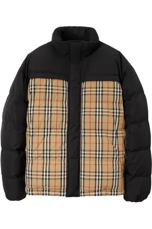 Burberry Vintage check-pattern reversible padded jacket