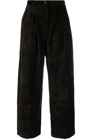 ZIGGY CHEN Pantalones anchos con pinzas