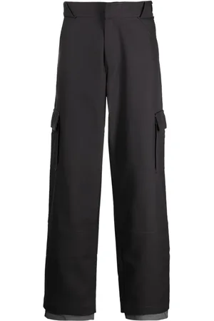 GR10K Pantalones cargo con diseño recto
