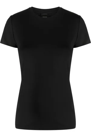 Pinko Playera stretch con cuello redondo