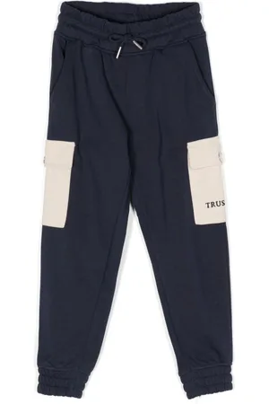 Trussardi Pantalones con logo bordado
