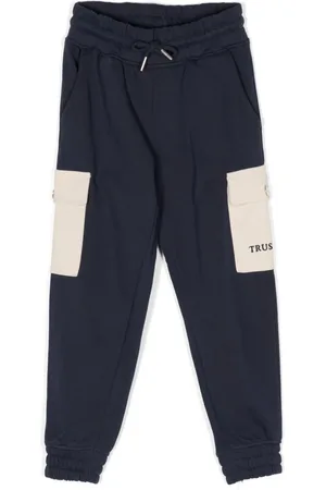 Trussardi Pantalones con logo bordado