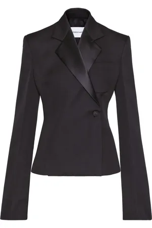 Salvatore Ferragamo Blazer con solapas de muesca