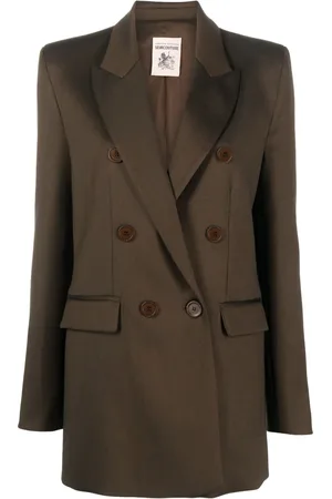 SEMICOUTURE Blazer con doble botonadura