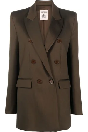 SEMICOUTURE Blazer con doble botonadura