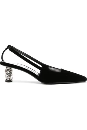 Tom Ford Zapatillas de terciopelo con tacón de 90mm