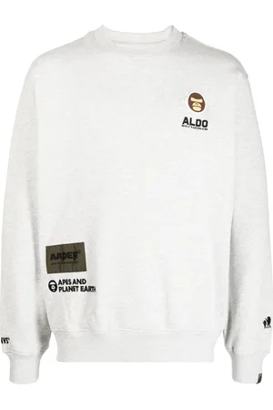 A Bathing Ape Sudadera con logo bordado