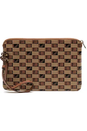 MOREAU Bolsa de mano con monograma estampado