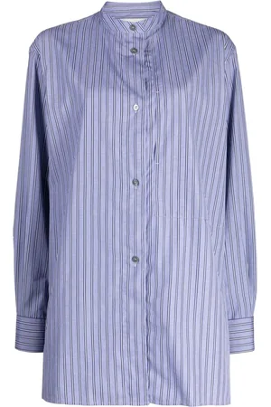 STUDIO NICHOLSON Camisa con rayas estampadas