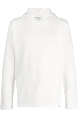 Courrèges Hoodie con logo bordado