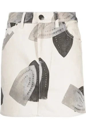Charles Jeffrey Loverboy Falda con estampado gráfico