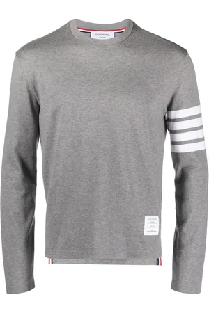 Thom Browne Playera con motivo 4-Bar y estampado 2003