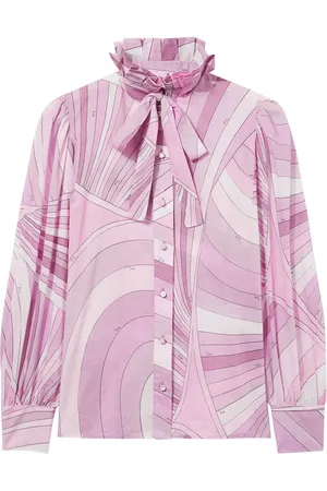 Puccini Blusa con estampado Iride