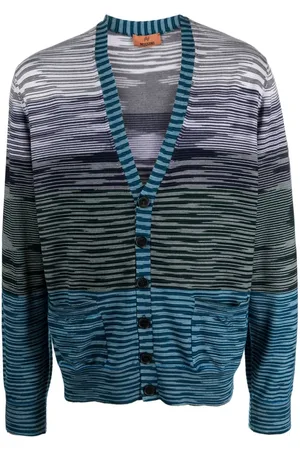 Missoni Cárdigan con motivo de rayas y cuello en V