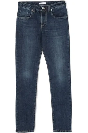 Paolo Pecora Jeans rectos con tiro medio