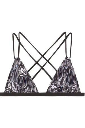 Puccini Top de bikini con estampado floral