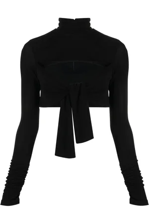 Msgm Top corto con aberturas