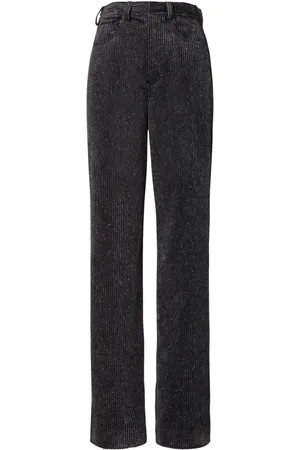 Tory Burch Pantalones de pana anchos