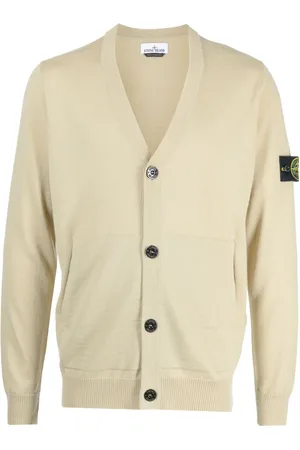 Stone Island Cárdigan con motivo Compass