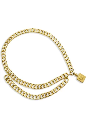 CHANEL Cinturón de cadena con dije de perfume 1990-2000
