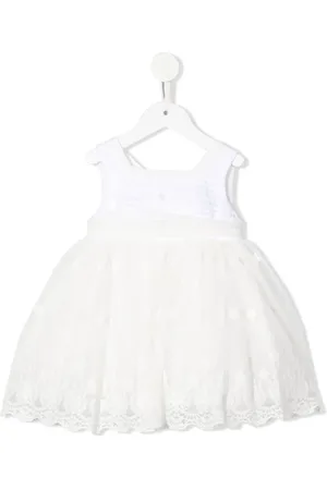 PATACHOU Vestido acampanado con aplique de encaje