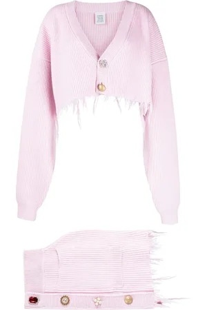Vetements Cárdigan corto con cuello en V
