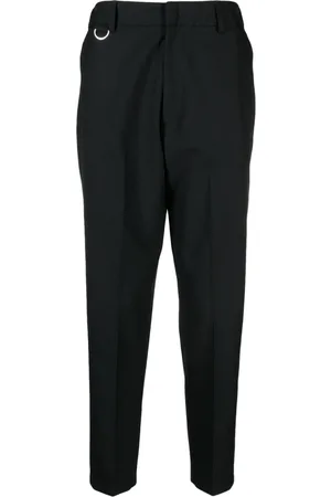 LOW BRAND Pantalones tapered con pinzas