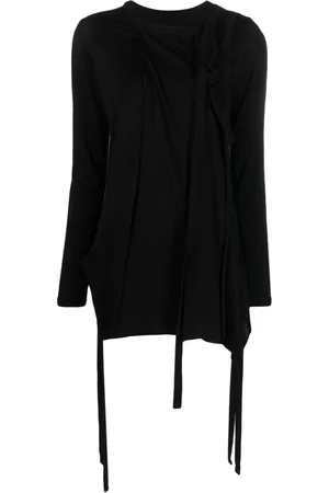 YOHJI YAMAMOTO Sudadera con detalle de tira