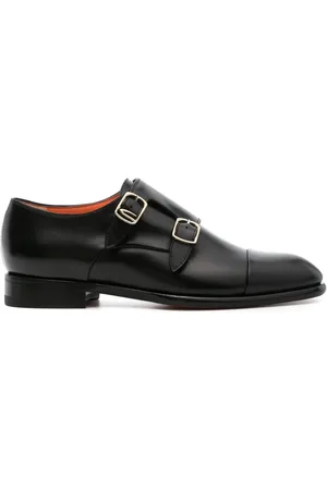 santoni Mocasines con placa del logo