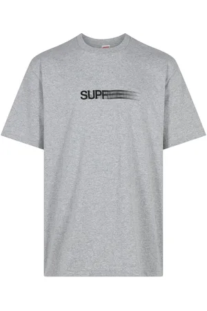 Supreme Playera Motion Logo SS23 Heather Grey