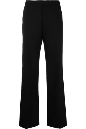 Aspesi Pantalones acampanados con cierre descentrado