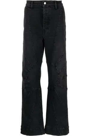 Nahmias Jeans rectos con paneles