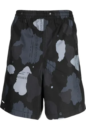 Izzue Shorts deportivos con estampado gráfico