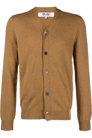 Comme des Garçons Cárdigan con botones y cuello en V