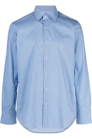 HUGO BOSS Camisa manga larga con estampado gráfico