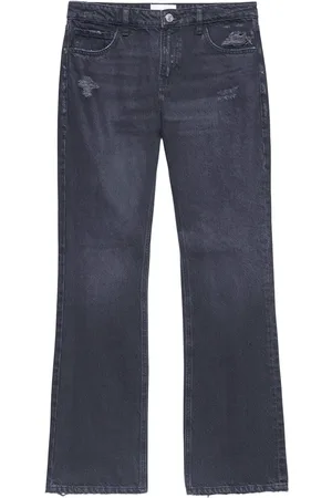 Frame Jeans The Low Boot con efecto envejecido