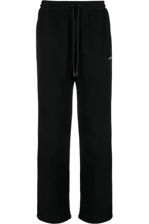 OFF-WHITE Pants con motivo Caravaggio Diag
