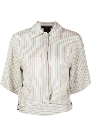 Blusa Camisa Louis Vuitton Blanca Para Mujer