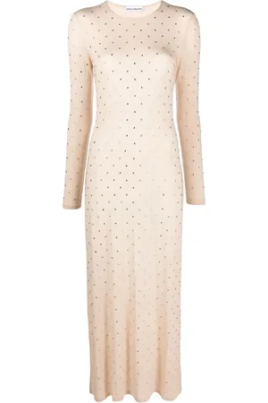Paco rabanne Vestido con detalles de strass