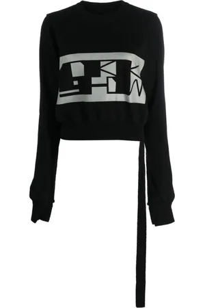 Rick Owens Suéter tejido con motivo en intarsia