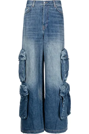 AMIRI Jeans cargo con diseño ancho