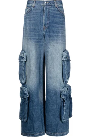 AMIRI Jeans cargo con diseño ancho